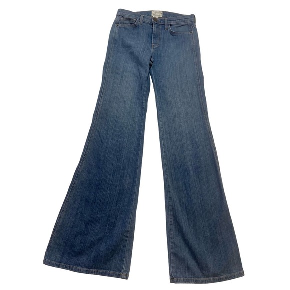 Current/Elliott Denim - Current/Elliott Flare Stretch Denim Jeans